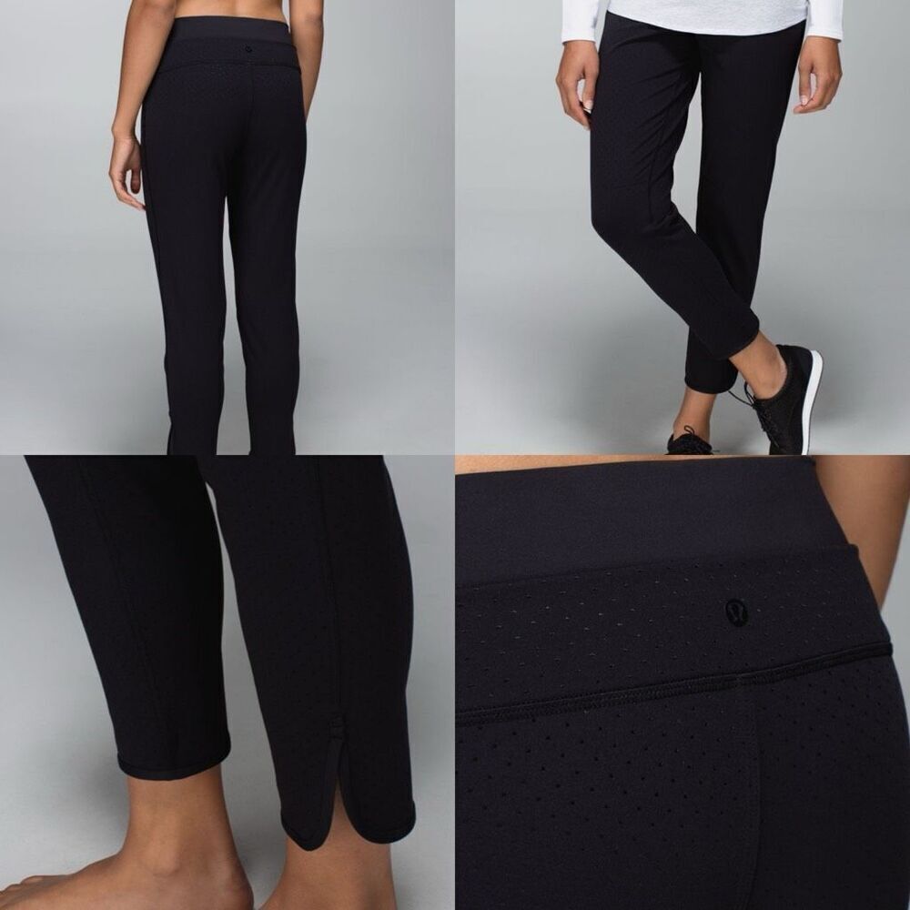 Lululemon Straight To Class Pant *Full-On-Luon black size 6